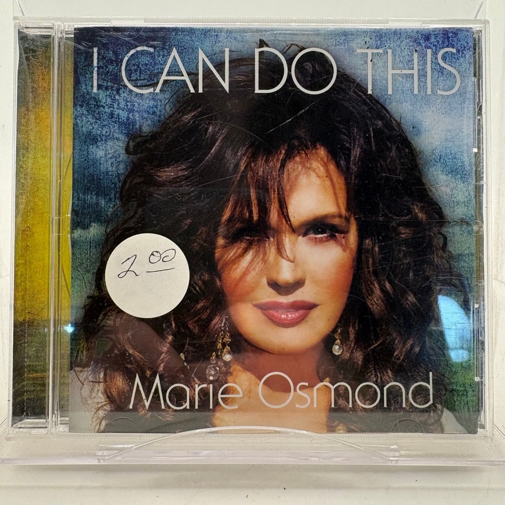 Marie Osmond I Can Do This CD 2010 Inspirational Country Pop Gospel 822732045728